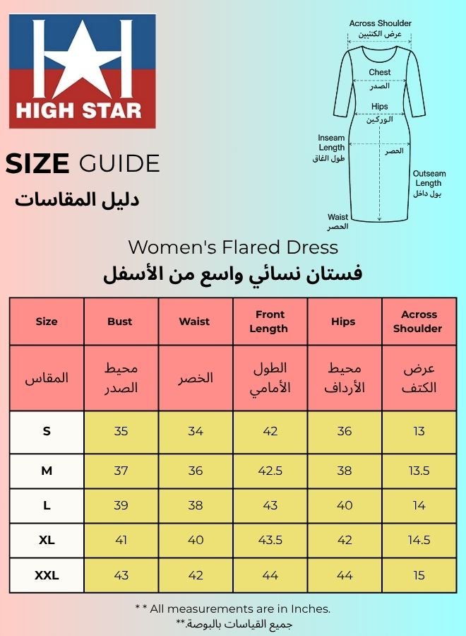 هاي ستار فستان ميدي بطبقات - Image 4