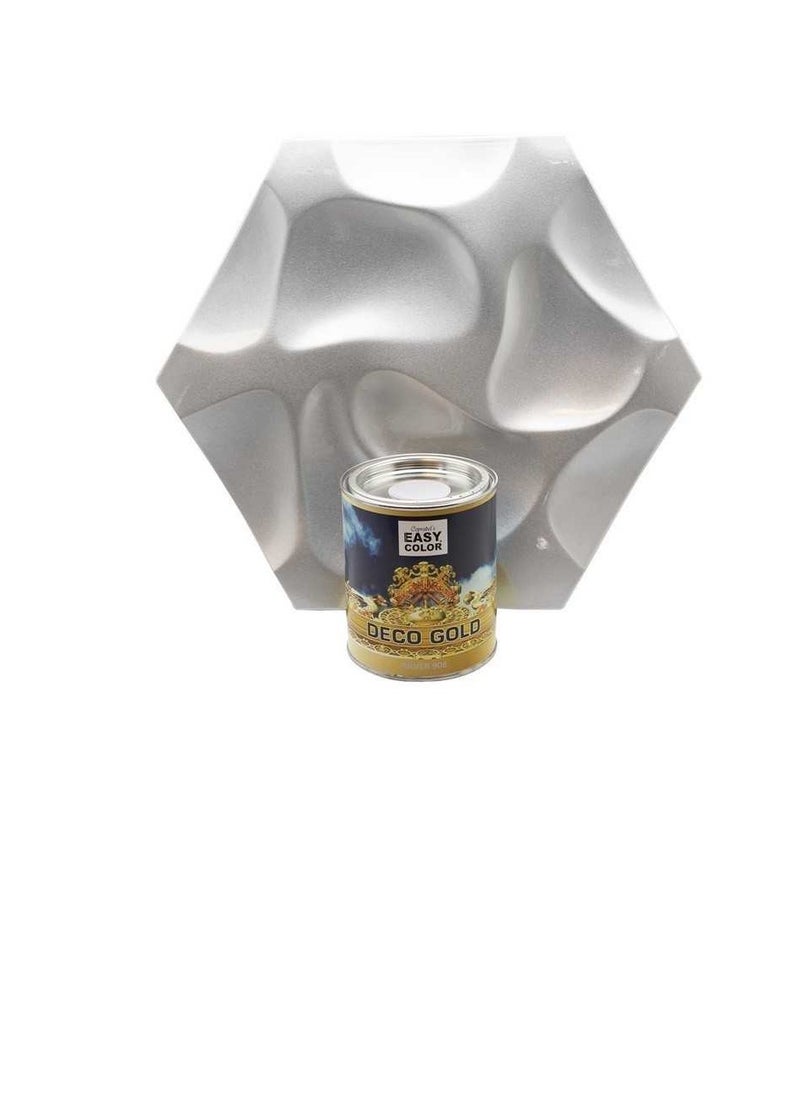 Coprabel Easy Color Deco Gold Silver 908 Water Base Paint - 750ml  - Image 3