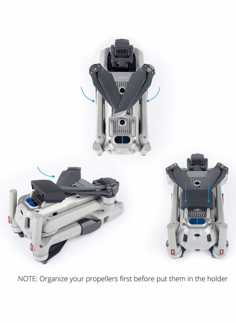 كابتن تيك 2 pcs Propeller Bracket Protective Blade Fixing Stabilizer for DJI Air 2S - Image 2