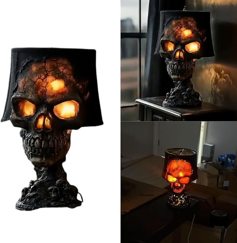 Skeleton LED Table Lamp Outdoor Halloween Decoration Energy Efficient Garden Light - Image 3