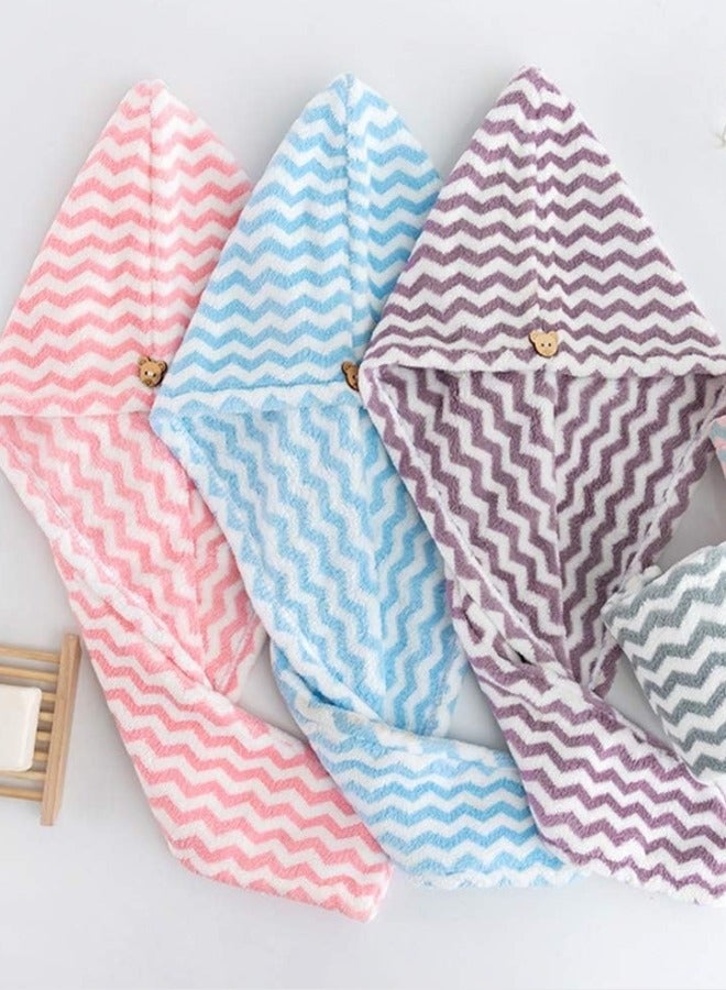 ركسو دلّلي شعرك بجفاف سريع وأناقة راقية مع منشفة التوربان الفاخرة – امتصاص فائق، تصميم أنيق وثابت، وراحة مثالية لكل لحظة استحمام أو روتين عناية - Image 1