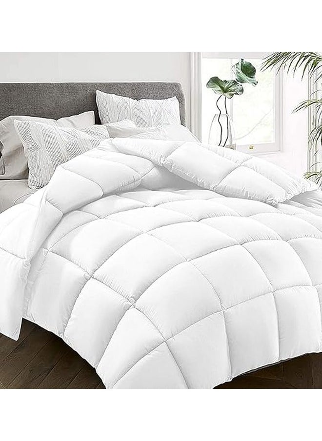 ZCM-HAPPY - Luxurious All Season Double Brushed Bedspread Collection Ultra Soft Comfort and Solid Style - Premium Bedding Comforter Perfect for Hot Sleepers (180x220cm) - Image 1