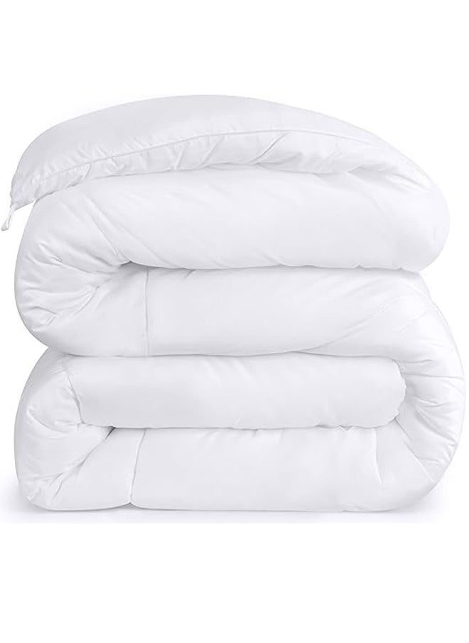 ZCM-HAPPY - Luxurious All Season Double Brushed Bedspread Collection Ultra Soft Comfort and Solid Style - Premium Bedding Comforter Perfect for Hot Sleepers (180x220cm) - Image 1