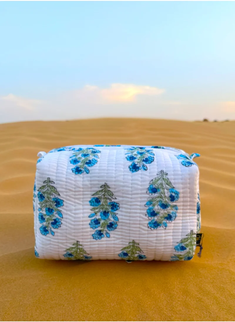 تحفة لوكس TohfaLuxe Mora Handmade Block Printed Pouch
