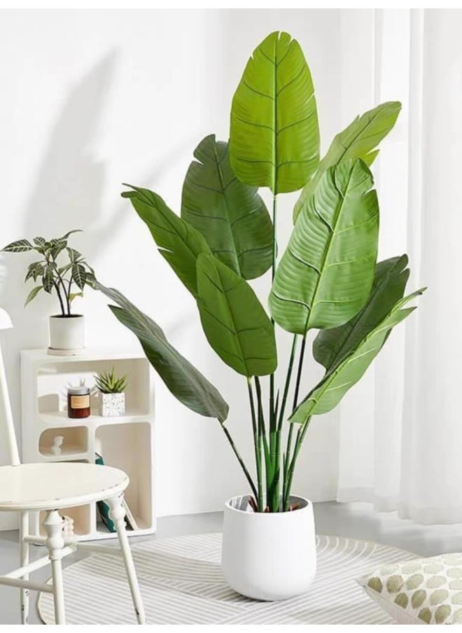 Decorhills DECORHILLS FRAMES & DECOR Artificial Bird of Paradise (Strelitzia Nicolai) for Living Room, Bedroom, Balcony, Garden, Office, Height 160cm  - Image 2