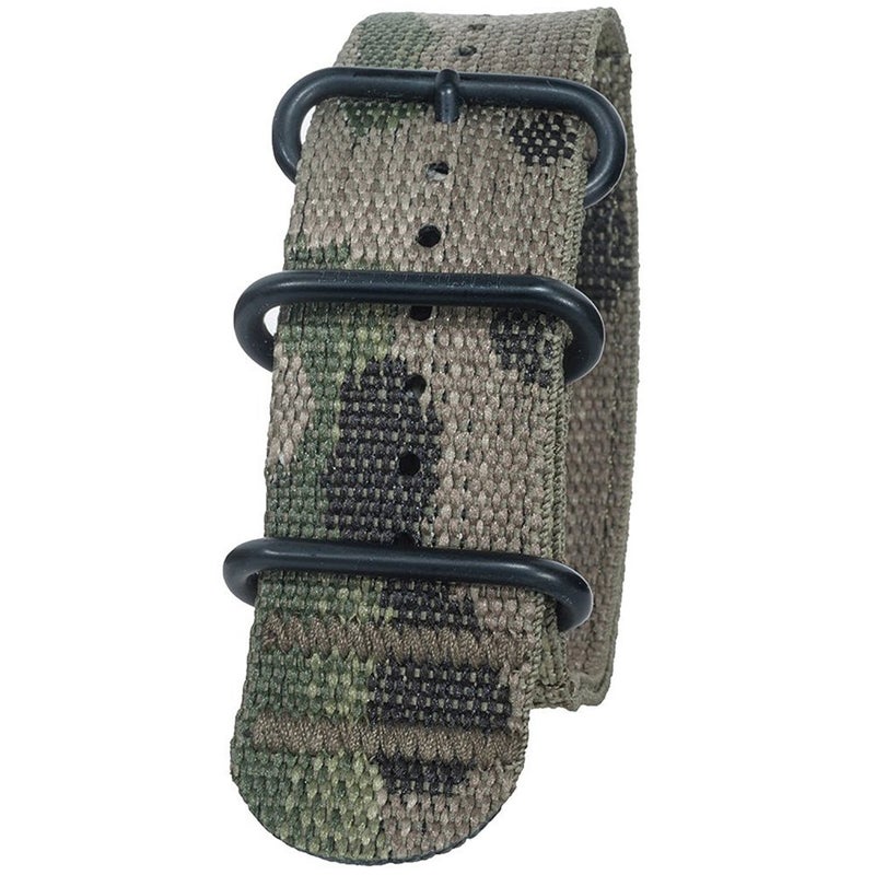 Bertucci DX3 B-147B 26mm Camo/Black ION 2-Ply Multicam w/Nano Nylon Watch Band - Image 3