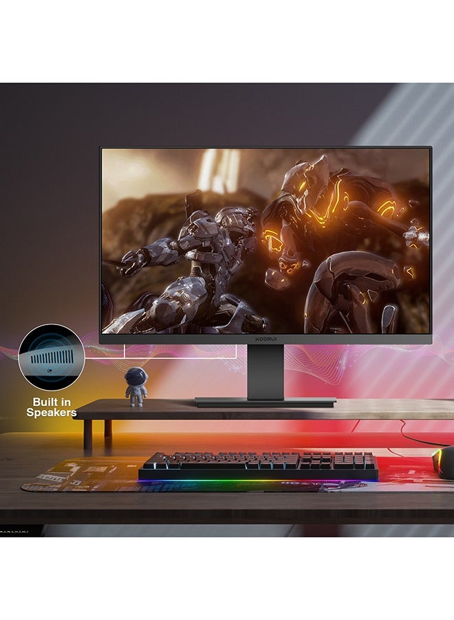 KOORUI 22-Inch Full HD Monitor 1920 x 1080, 100Hz Refresh Rate, 5ms Response Time, sRGB 99% Color Gamut, 72% NTSC, 3000: 1 Static Contrast, 16.9 Screen Ratio, 16.7m Maximum Color, Built-in Speaker, Tilt Adjustable, VESA Compatible, HDMI and VGA, Eye Protection, Free-sync, G-sync Compatible | S01  - Image 5