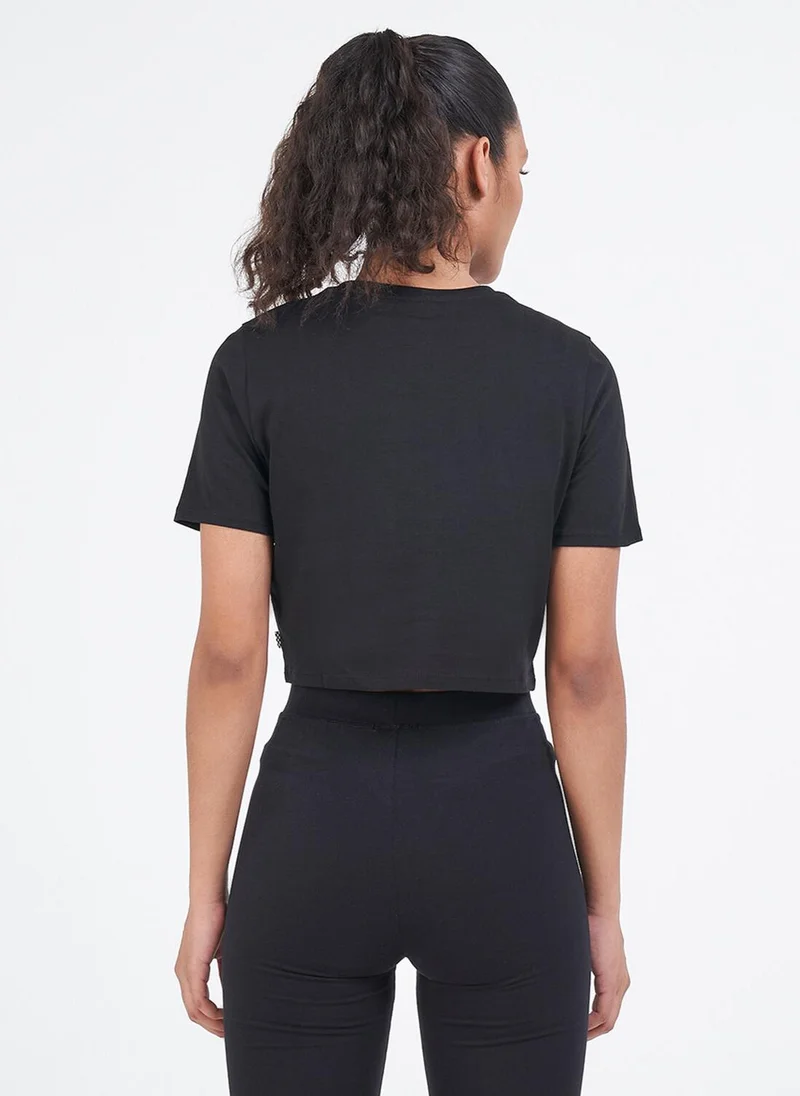 VANS Women's Flying V Cropped T-Shirt