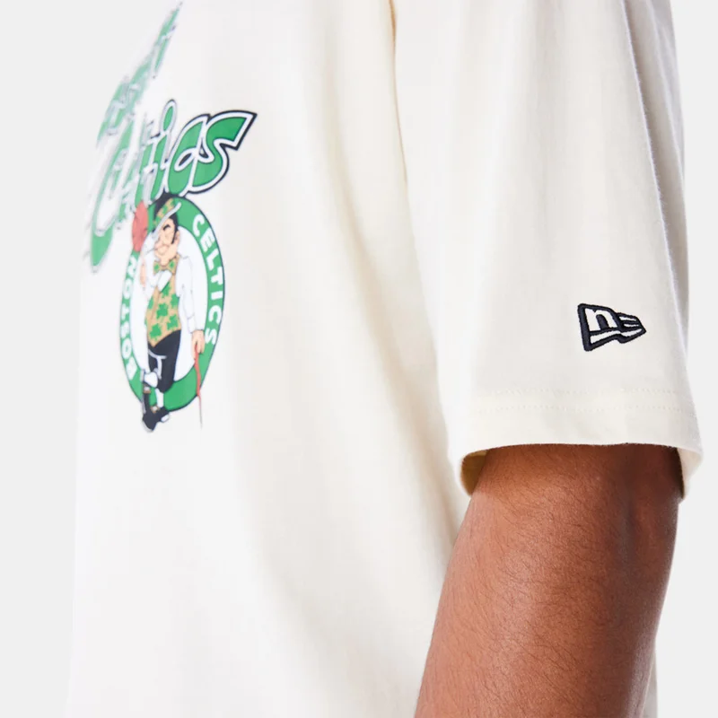 NEW ERA Men's NBA Boston Celtics Script T-Shirt