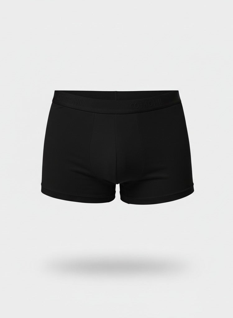 Cottonil Men's Pack of 5 Plain Cotton Boxer - Image 3