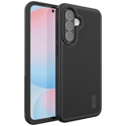 TUDIA DualShield Grip Designed for Samsung Galaxy A56 5G Case (2025), [MergeGrip] Military Grade Dual Layer Shockproof Slim Tough Heavy Duty Protective Phone Case for Galaxy A56 (Black) - Image 1