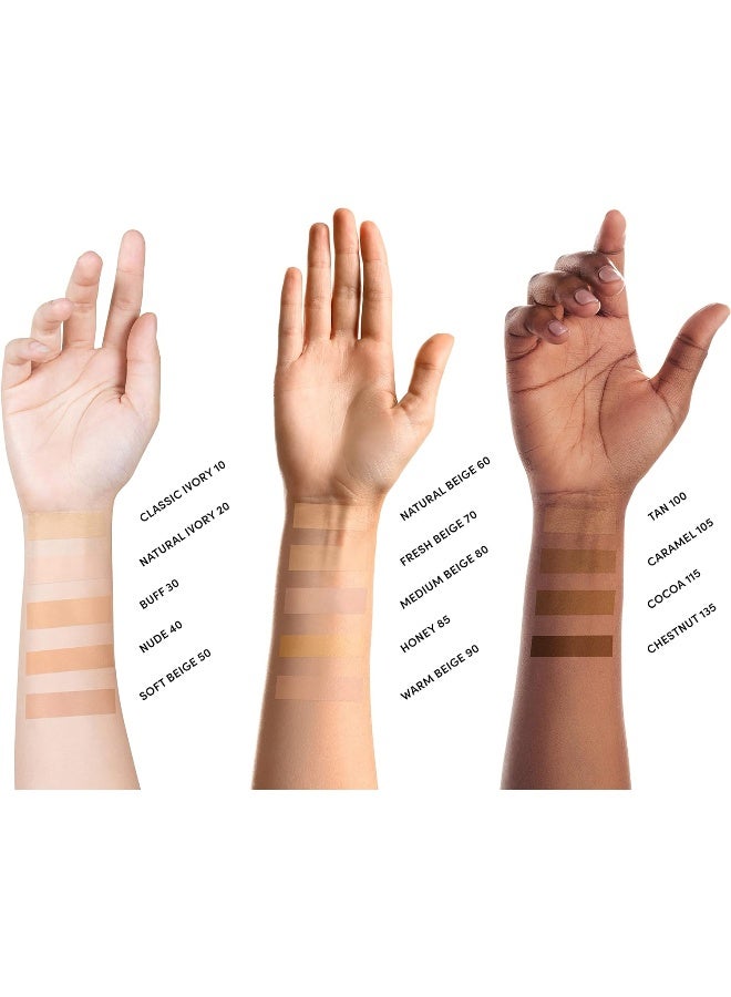 Neutrogena Healthy Skin Liquid Makeup Foundation, Broad Spectrum Spf 20 Sunscreen, Lightweight And Flawless Coverage Foundation With Antioxidant Vitamin E And Feverfew, Natural Beige, 1 Fl. Oz (Pack Of 1) - Image 2