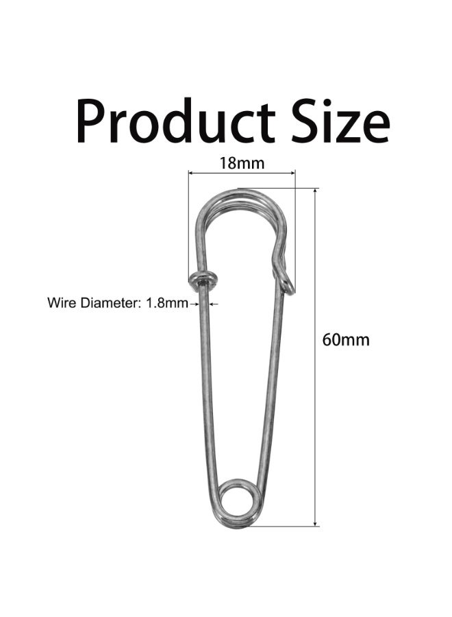 سونسر 20 قطعة دبابيس أمان للخدمة الشاقة، دبابيس أمان للملابس - Image 2