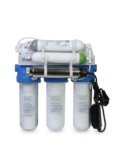 USTM USTM 6 Stage Reverse Osmosis Filtration System, With 75GPD Stable Flow, NSF Certified RO Drinking Water Purification, With Nickel Faucet And Tank, Booster Pump, Plus Under Sink Replacement Filters  - Image 2