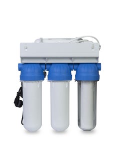 USTM USTM 6 Stage Reverse Osmosis Filtration System, With 75GPD Stable Flow, NSF Certified RO Drinking Water Purification, With Nickel Faucet And Tank, Booster Pump, Plus Under Sink Replacement Filters  - Image 3