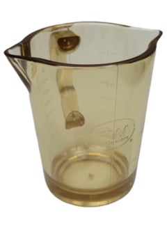 Rattleware Rattleware Yellow Double Spouted 3 Oz Polycarbonate Plastic Pitcher – Genuine Barista Measuring Cup with Graduated Marks – High-Volume, Commercial-Grade for Swift Pouring  - Image 1