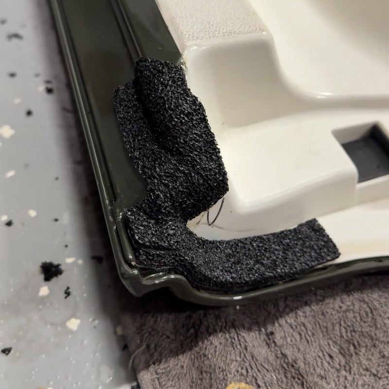 Moker 68026937AB Hardtop Foam Blocker Seal Kit for Jeep Wrangler JK 2007-2018ï¼ŒFoam with Adhesive, Foam Rubber,Replaces OE:68026937AA, 68026937AB - (17 Pieces Set) - Image 3