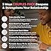 TALKING POINT CARDS 200 Conversation Cards for Couples Card Games for Date Night Relationship Questions Intimacy Building for Adults Anniversary Engagement Gifts Couples Games - Image 3