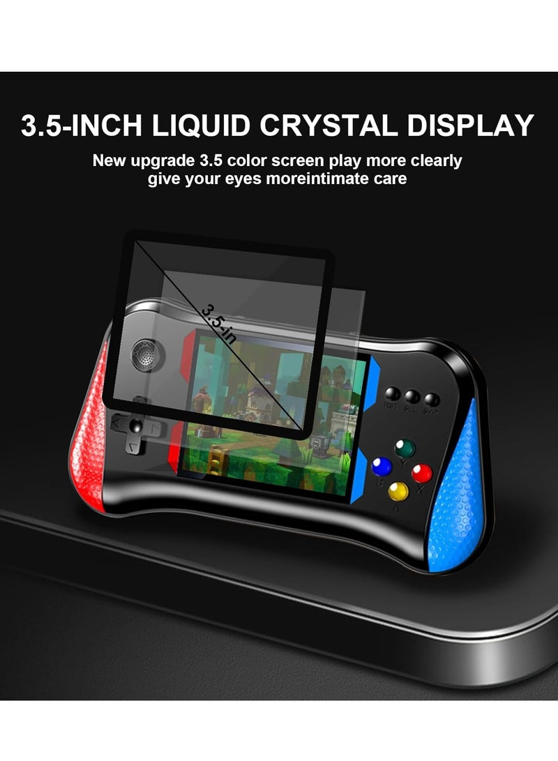 X7M Portable Handheld Game Console, 2-player 3.5-Inch 500 Games Comes with Gamepad, Nostalgic Retro Arcade Game Boy Birthday Present (Double Players) - Image 4