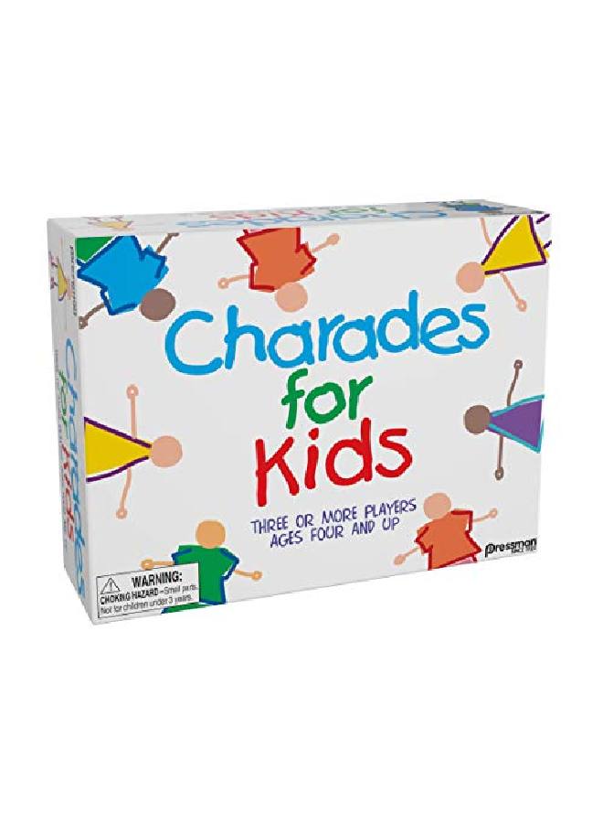 Pressman Charades For Kids The 'No Reading Required' Family Game, 5" - Image 5