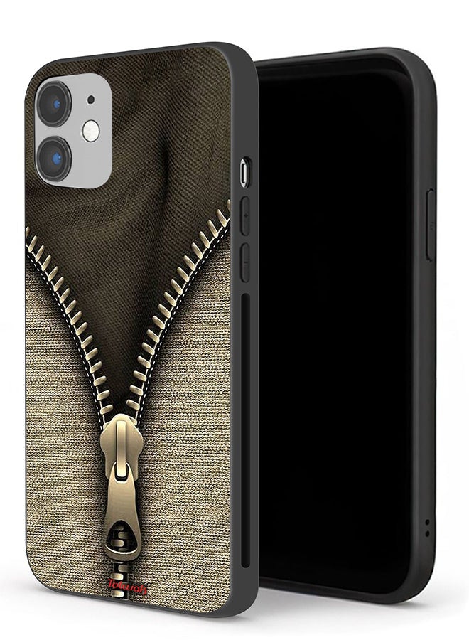 Tolwak Apple iPhone 12 mini Protective Case Zip Pattern - Image 1