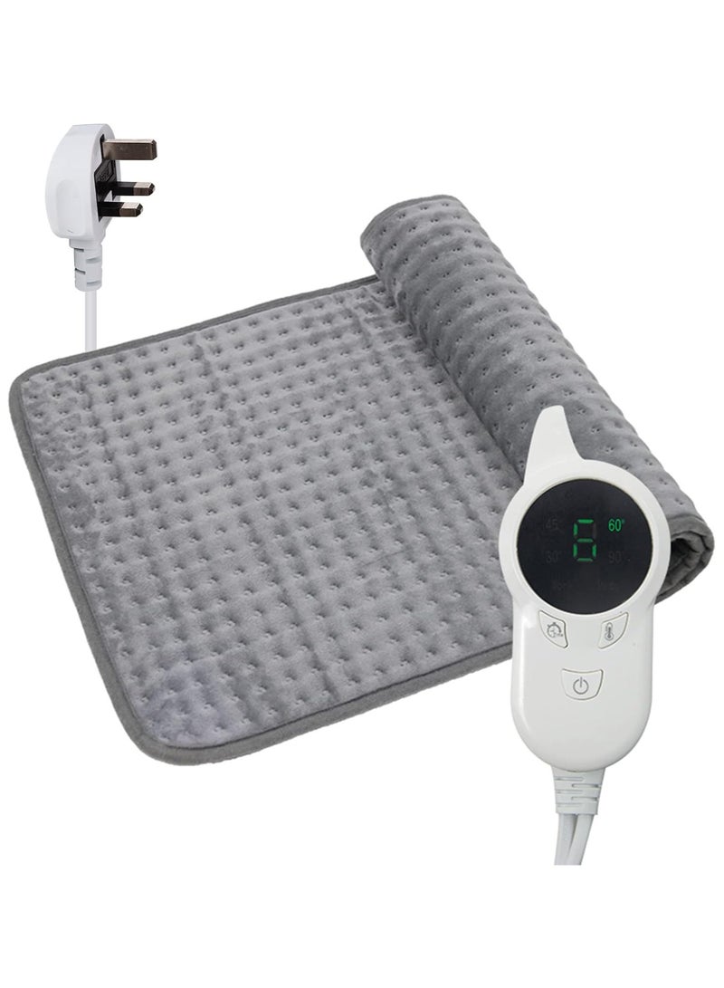 Proset Heating Pad, Electric Heat Pad for Back Pain and Cramps Relief, Electric Fast Heat Pad with 9 Heat Settings, 4 Timer Options, Auto Shut Off, Machine Washable 12 x 24 inches - Image 1