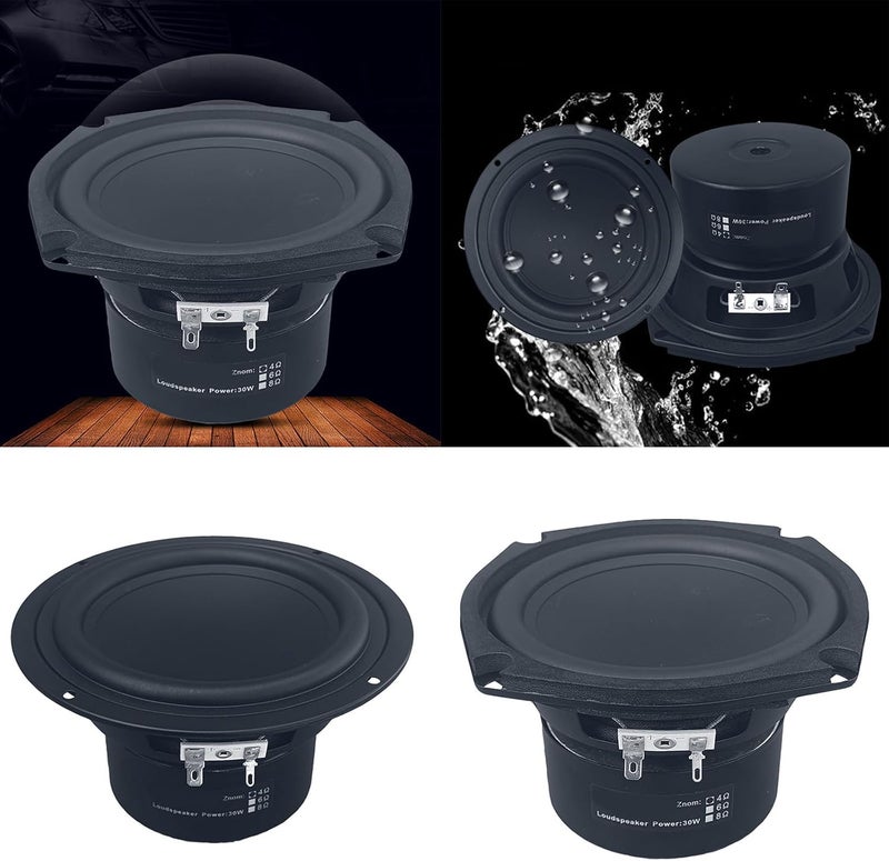 5.25Inch Subwoofer Low Bass Loudspeaker for Full Bodied Sound and Modern Aesthetic Appeal Speakers HiFi Music Immersive - Image 2