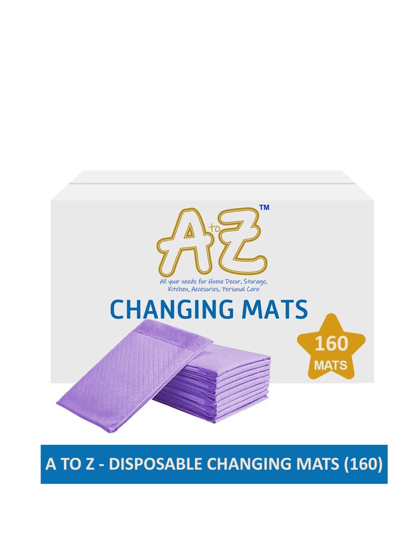 A TO Z A To Z - Disposable Changing mats (45x60cm) Large, Pack Of 160 - Lavender  - Image 2