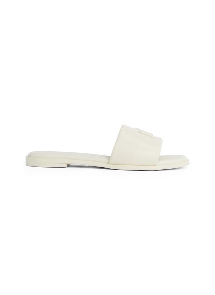 TOMMY HILFIGER Logo Hardware Leather Mule  - Image 1