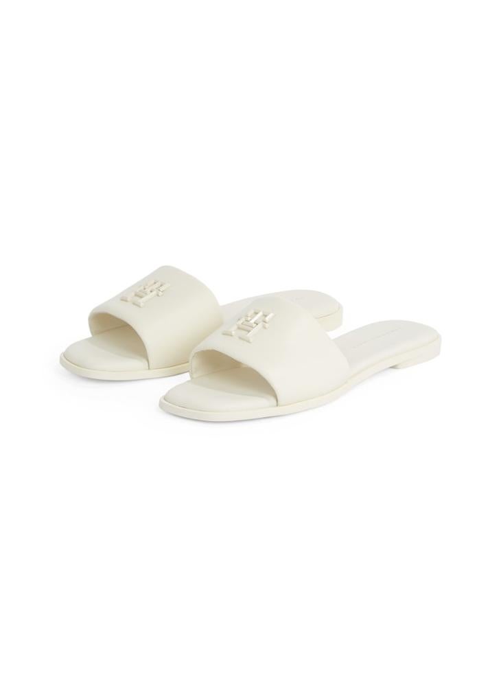 TOMMY HILFIGER Logo Hardware Leather Mule  - Image 4