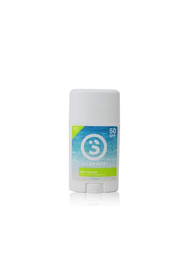 surface sun systems Surface Dry Touch Body Sunscreen Stick Reef Safe Ultralight & Clean Feeling Broad Spectrum Uva/Uvb Protection Paraben Free Hypoallergenic Water Resistant Fragrance Free Spf 50 15Oz  - Image 2