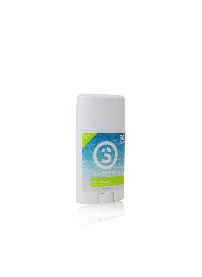 surface sun systems Surface Dry Touch Body Sunscreen Stick Reef Safe Ultralight & Clean Feeling Broad Spectrum Uva/Uvb Protection Paraben Free Hypoallergenic Water Resistant Fragrance Free Spf 50 15Oz  - Image 3