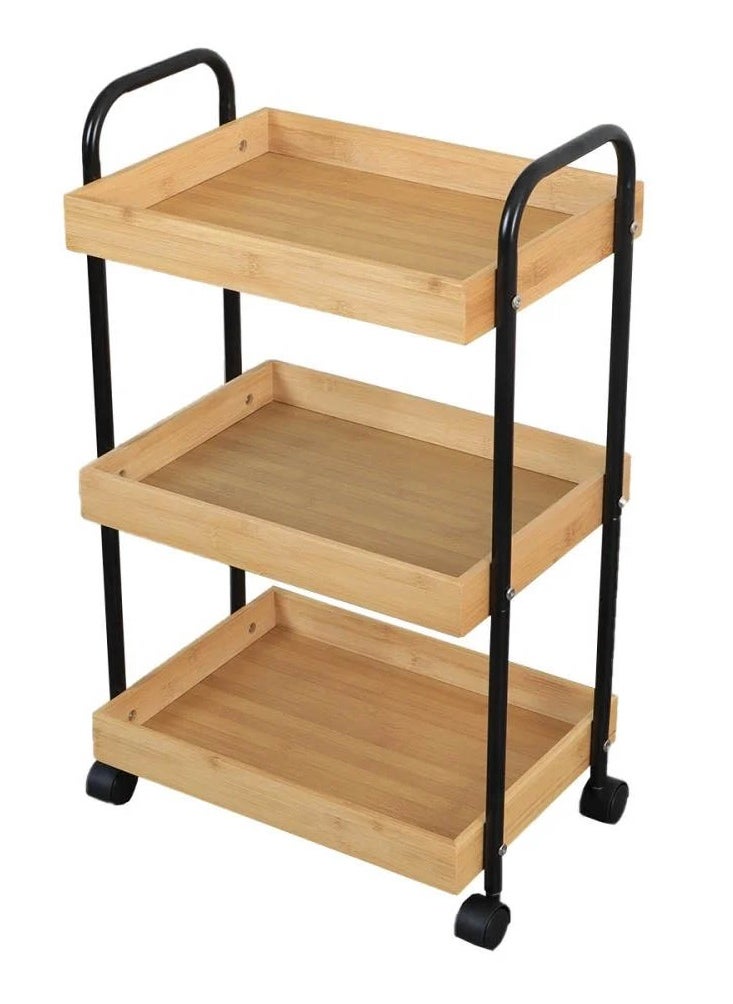 co arma - 3-Tier Rolling Serving Table - Image 1