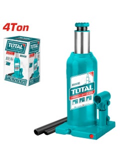 TOTAL Total 4 Ton Hydraulic Bottle Jack - THT109042, Heavy-Duty with Safety Valve, Adjustable Height 190mm - 370mm, Perfect for Automotive and Industrial Lifting  - Image 1