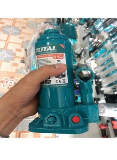 TOTAL Total 4 Ton Hydraulic Bottle Jack - THT109042, Heavy-Duty with Safety Valve, Adjustable Height 190mm - 370mm, Perfect for Automotive and Industrial Lifting  - Image 3