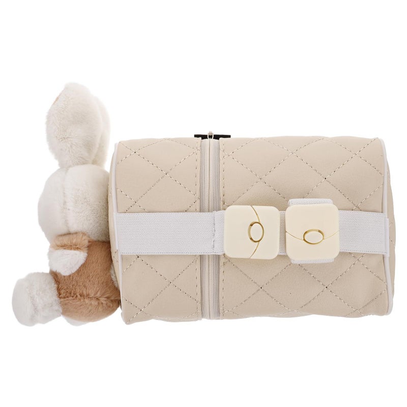 Cartoon Plush Rabbit Car Tissue Holder Soft Hanging Dispenser Easy Installation - Image 2