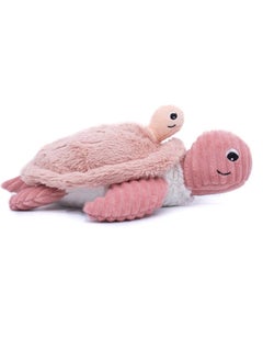 Les Deglingos Sauvenou Turtle Mom & Baby Plush Toy - Pink, Soft Corduroy, Eco-Friendly, Ideal for Babies & Toddlers  - Image 4