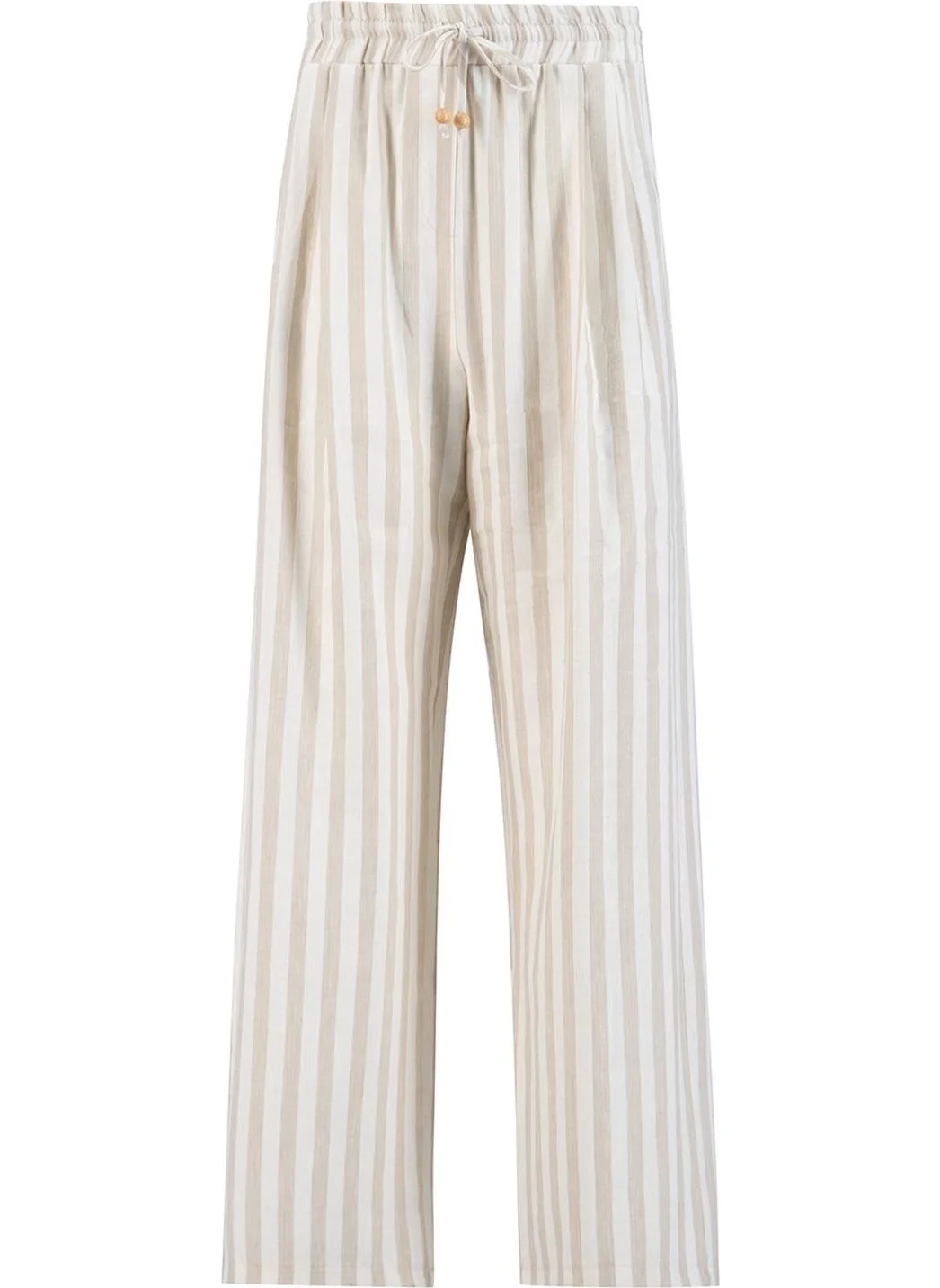 ARMINE Thick Striped Cotton Suit 24K6853 Beige