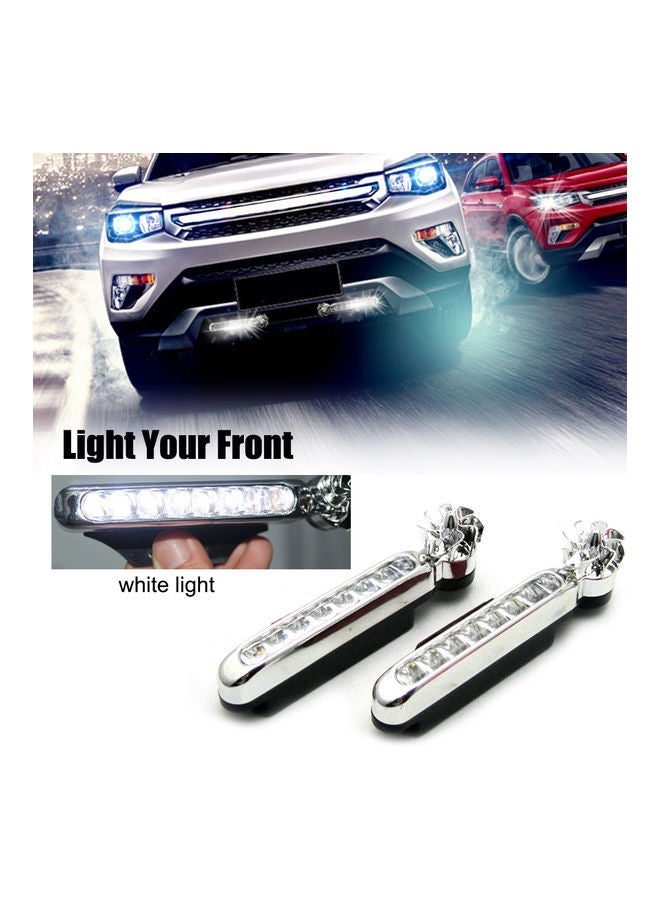 MUNTAQI 2-Piece Car Daytime Running Light With LED - Image 1
