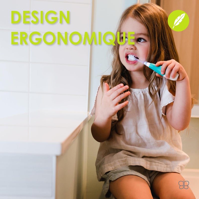 bblÃ¼v - SÃ¶nik - 3 Stage Sonic Toothbrush for Babies, Infants, Toddlers, and Children - Electric Toothbrush - LED Light, Two Minute Timer - Image 3