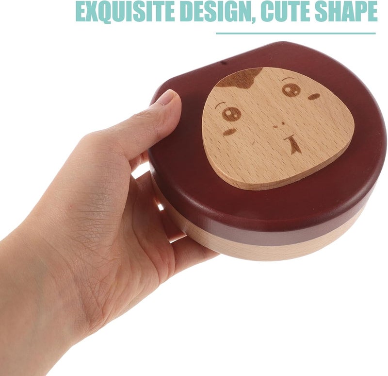Wooden Tooth Keepsake Box for Boys Individual Compartments and Labels Wood Tooth Fairy Box and First Haircut Storage Milestone Organizer - Image 3