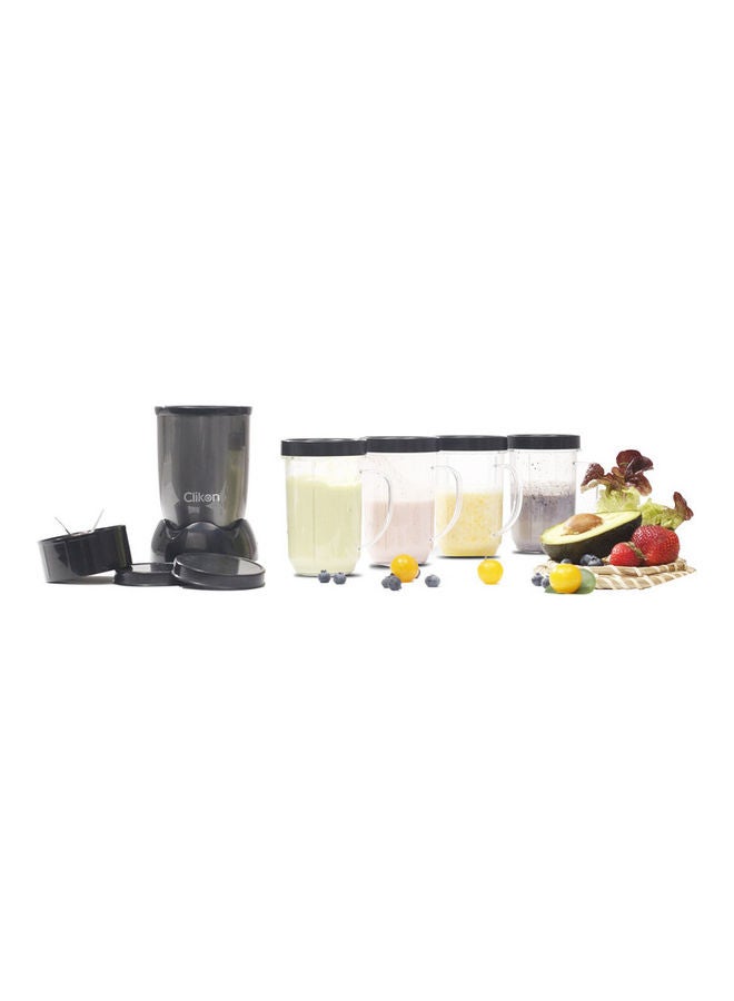 Clikon 8-In-1 Nutri Blender Set 400 W CK2642 Black/Clear - Image 3