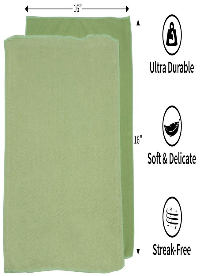 إس آند تي إن سي قطعة قماش تنظيف من الألياف الدقيقة من UUC، عبوة من 14 قطعة، 13 بوصة × 13 بوصة، خالية من الوبر مع 7 ألوان متنوعة - Image 5