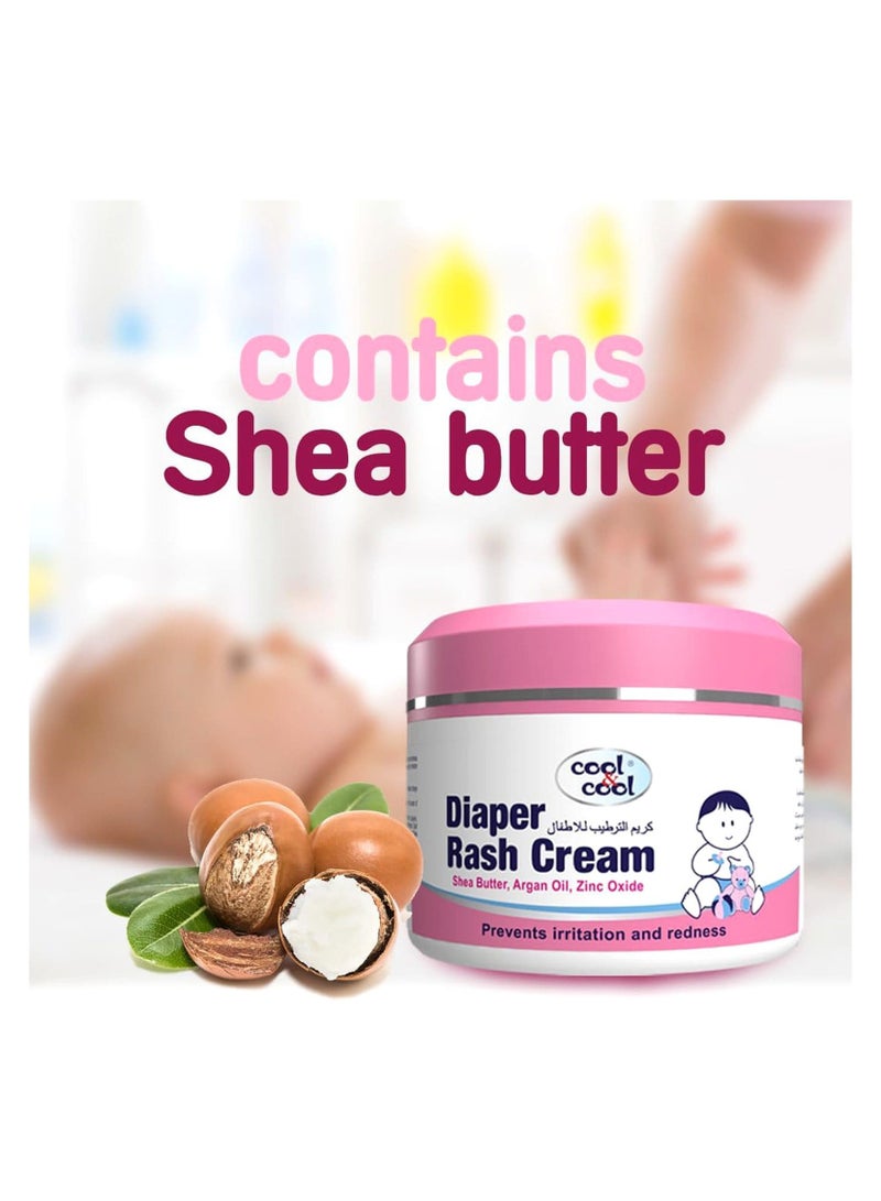 كول اند كول كريم طفح الحفاضات يمنع احمرار وتهيج بشرة الطفل 150 مل - Image 4