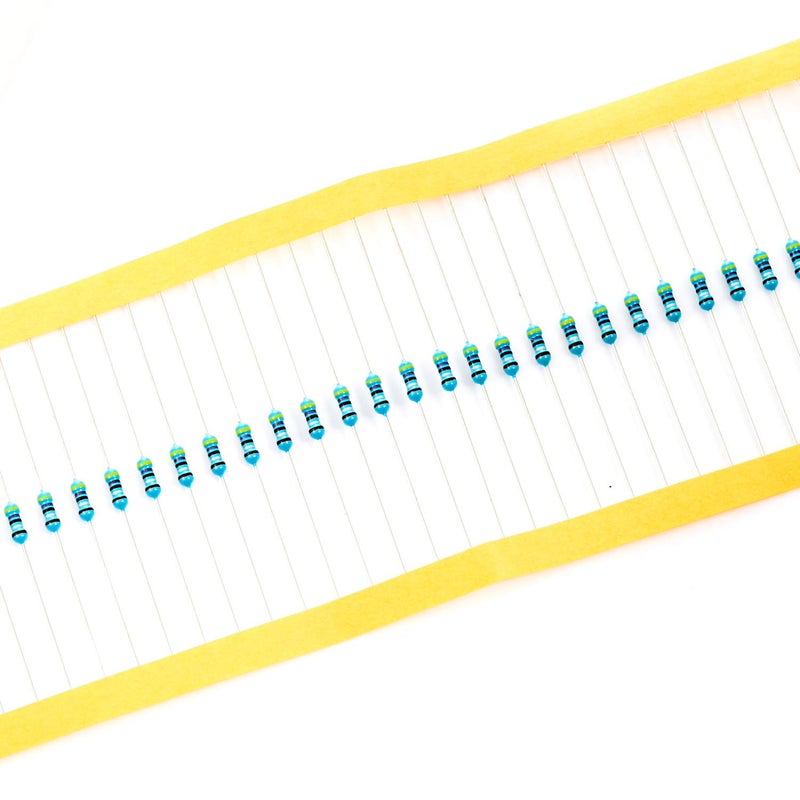 CHANZON 100pcs 1/4W (0.25W) 4.7 Ω ohm 4r7 Metal Film Fixed Resistor 0.01 ±1% Tolerance 4.7R MF Through Hole Resistors Current Limiting Rohs Certificated - Image 4
