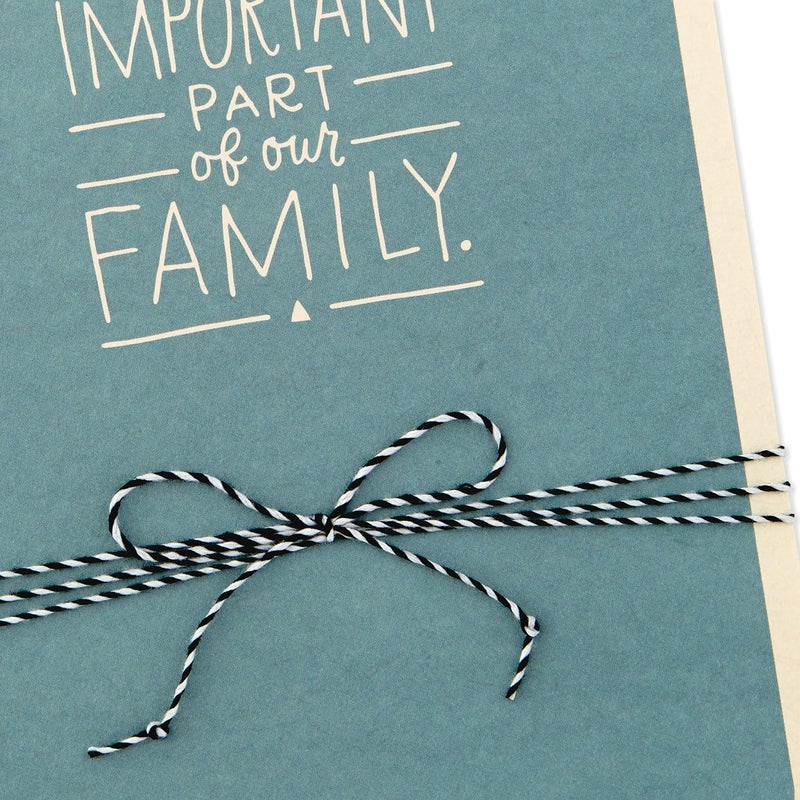 Hallmark Father's Day Card for Family (Important Part of Our Family) (529FFW9582) - Image 4