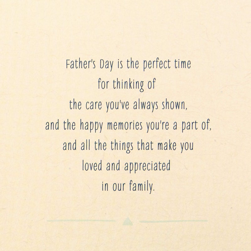 Hallmark Father's Day Card for Family (Important Part of Our Family) (529FFW9582) - Image 3