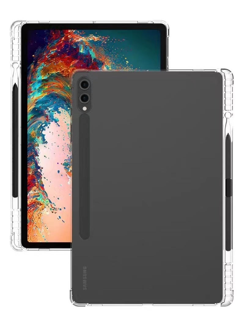 Generic Case for Samsung Galaxy Tab S9/s8 Ultra 14.6-inch 2023, shockproof and impact-resistant, plastic protection, lightweight and yellowing resistant(Clear)  - Image 3