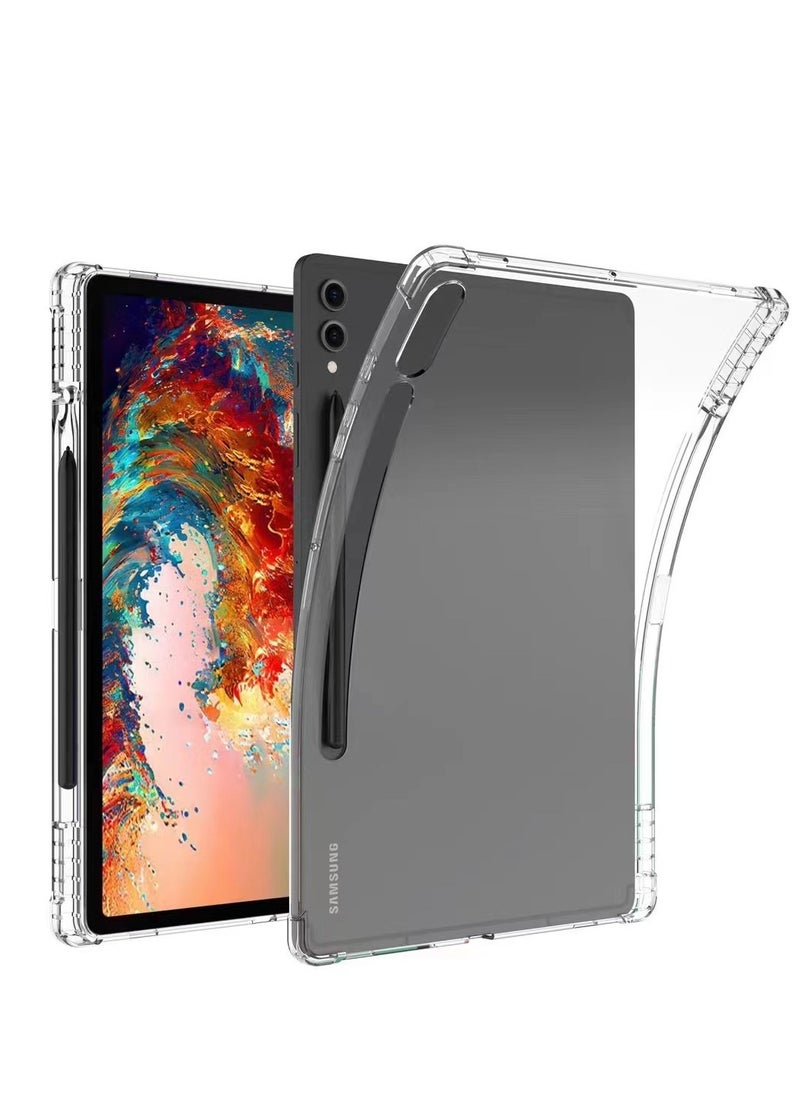 Generic Case for Samsung Galaxy Tab S9/s8 Ultra 14.6-inch 2023, shockproof and impact-resistant, plastic protection, lightweight and yellowing resistant(Clear)  - Image 2
