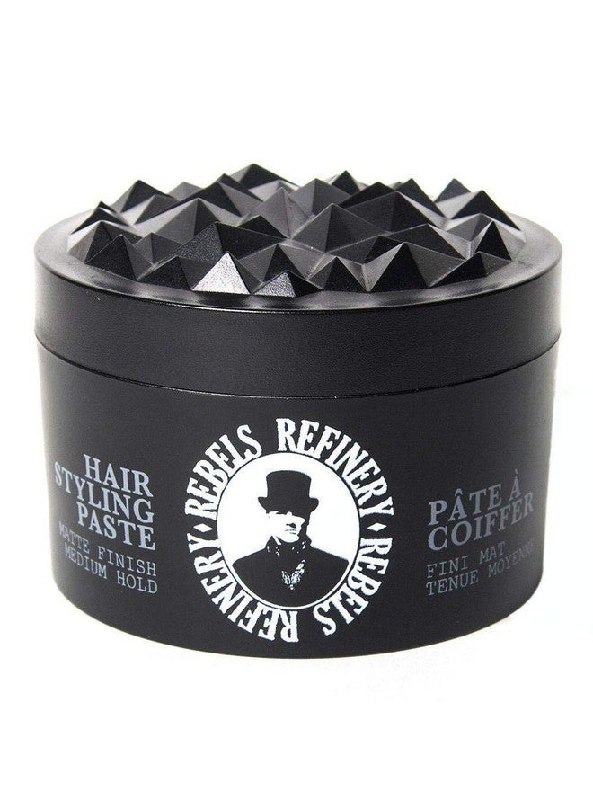 Rebels Refinery Hair Styling Paste For Men Medium Flexible Hold And Matte Finish 3.5 Oz. - Image 1
